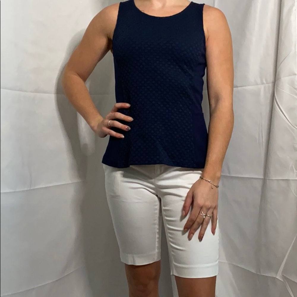 Shirt and Capris.